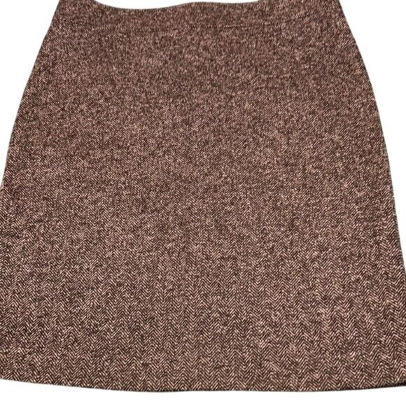 Lord & Taylor Womens Herringbone Skirt Size 8 - Picture 1 of 5